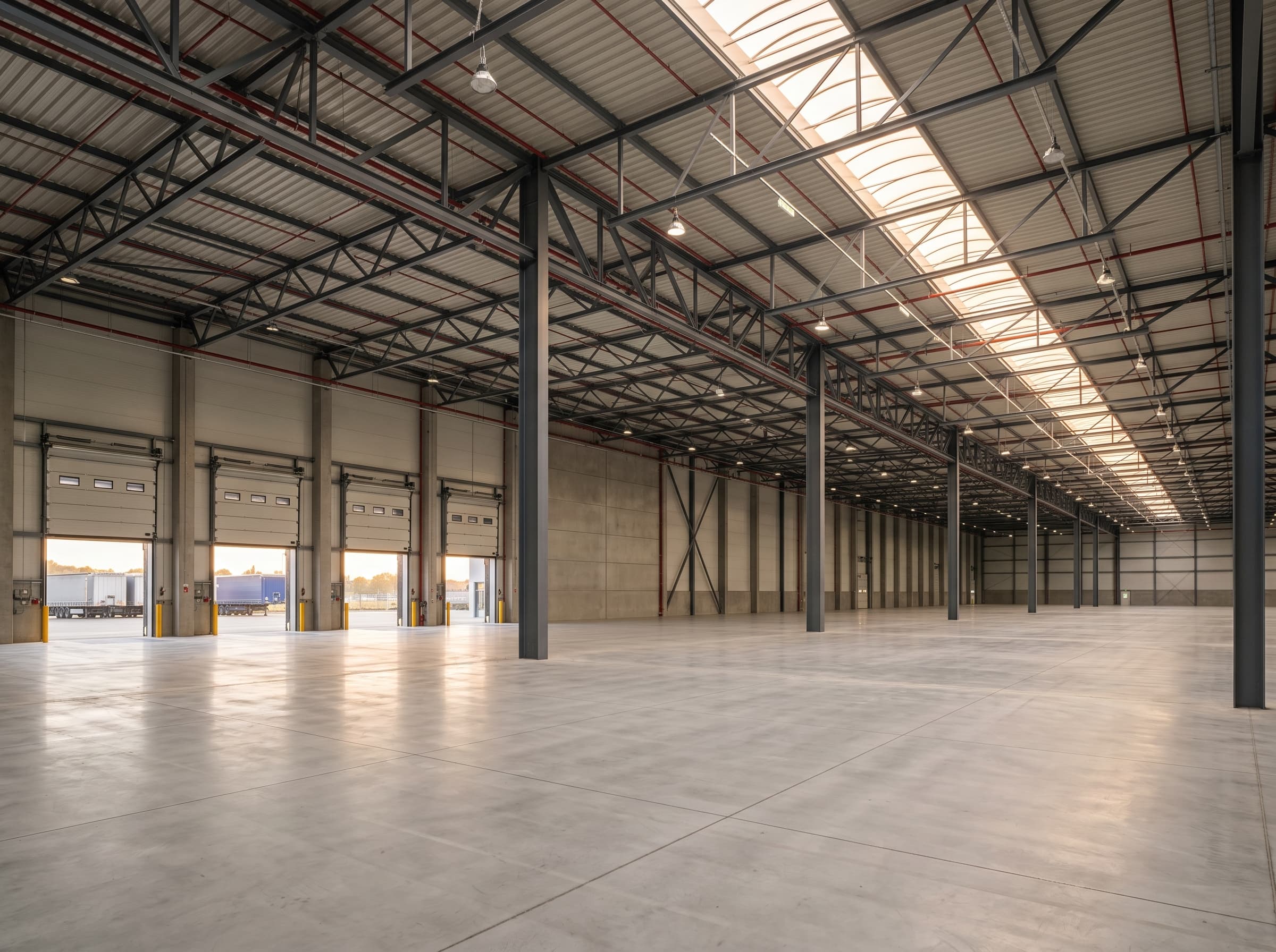 Çorlu'da Yüksek Tavanlı Kiralık Fabrika Deposu